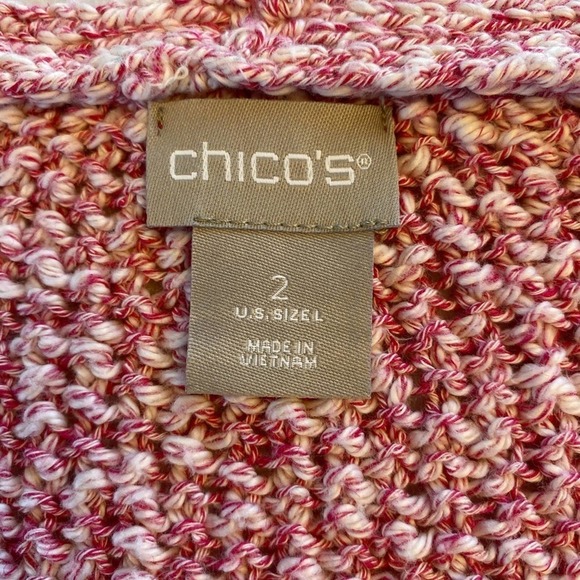 Chico’s Pullover V neck Sweater Size Large - Picture 5 of 6